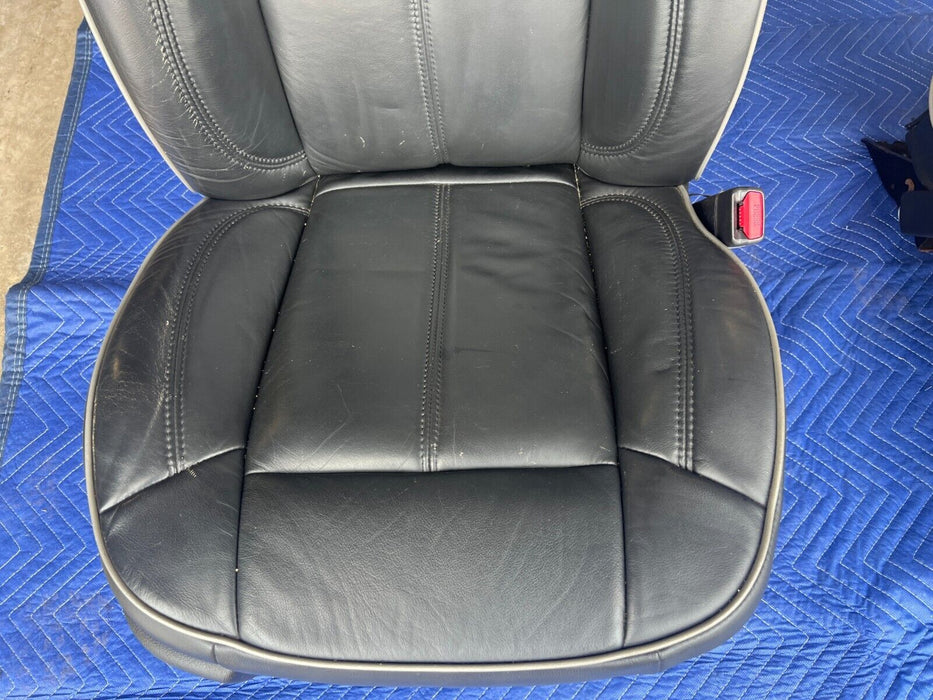 2006-2010 Hummer H3 Left & Right Black Leather Premium Seat Pair OEM #1395EM