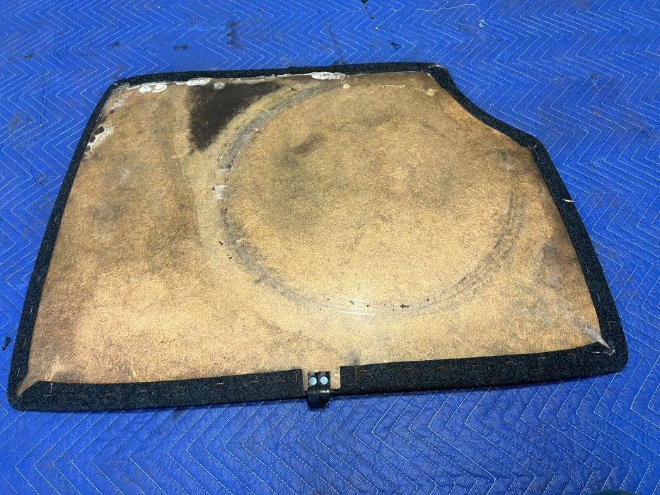 1984-1989 Volvo 740 760 Sedan Rear Trunk Floor Spare Carpet Panel OEM #1559EM