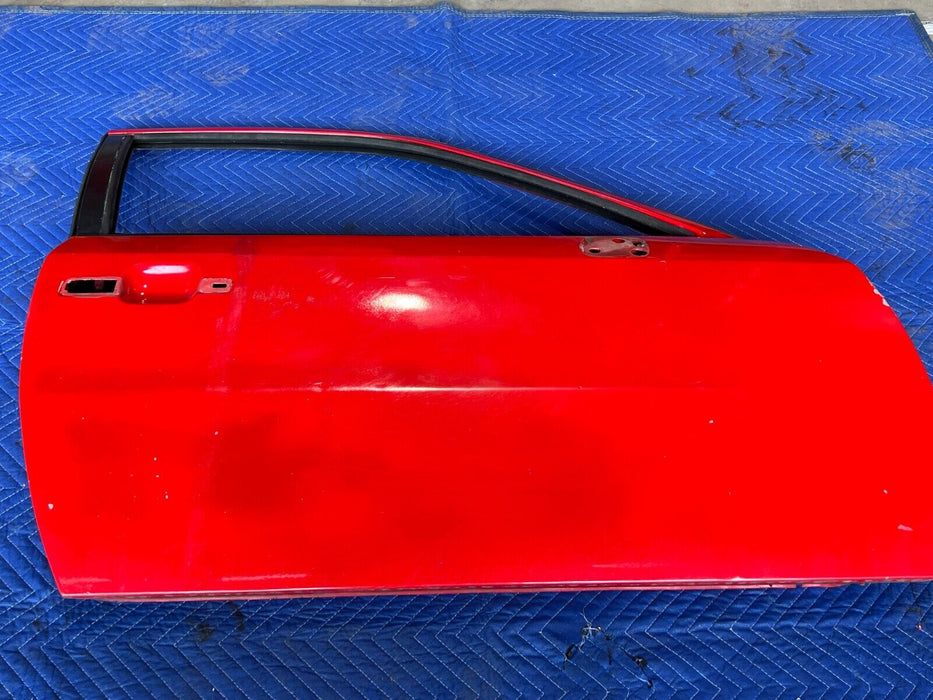 1983-1985 Porsche 944 Front Right Passenger Red Door Assembly Panel OEM #1760EM