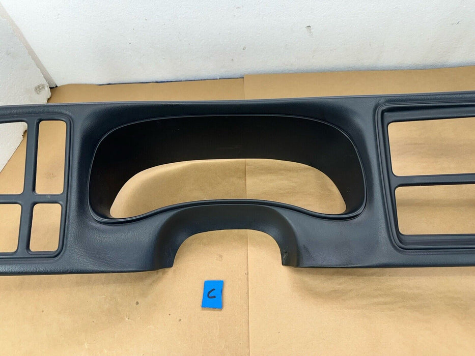 1999-2002 Chevy GMC Sierra Truck Graphite Dash Surround Trim 15772850 OE #3458EJ