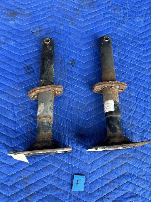 1986-1993 Volvo 240 244 245 Rear Bumper Impact Shock Pair 1372393 OEM #3734E