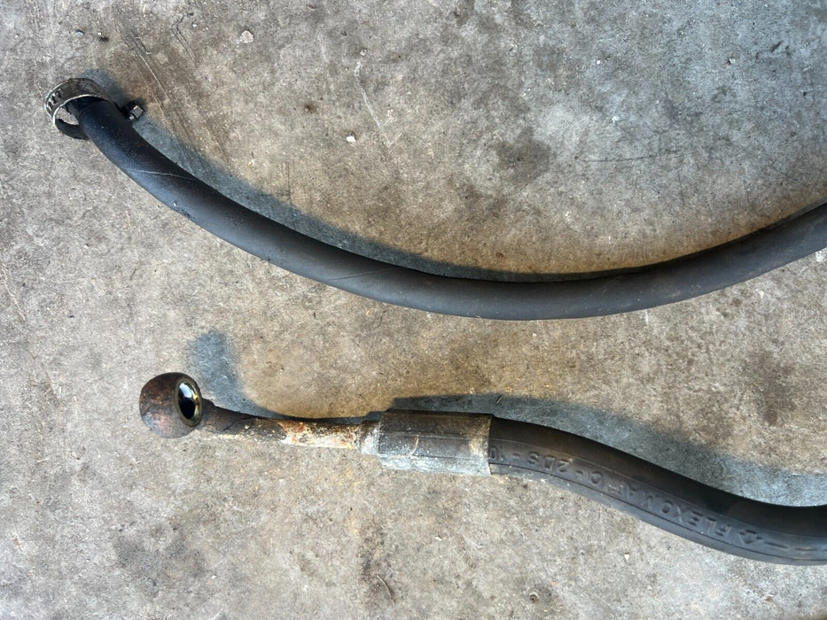 1984-1989 Volvo 740 760 Diesel A/C Refrigerant Line Hose Pair OEM #1585EM