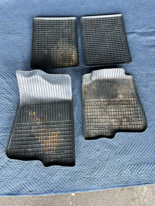 1986-1993 Volvo 240 244 245 Set 4 Honeycomb Molded Floor Mat All Weather #3639E