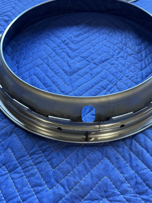 1969 Chevy Camaro Z28 NOS Chrome Trim Ring Set Of 4 9796696 OEM GM #3564E