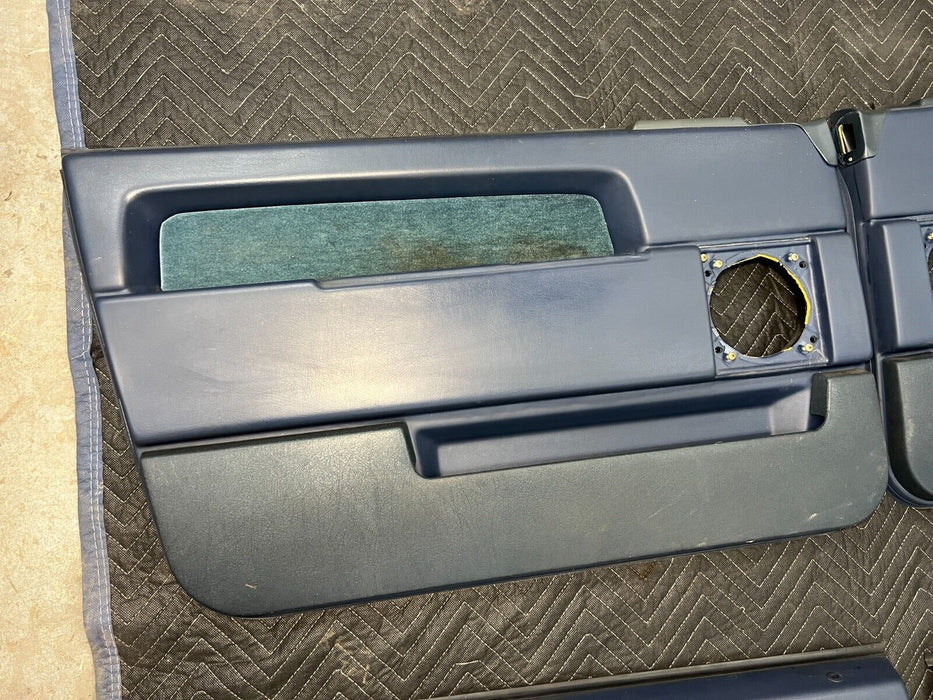 1984-1989 Volvo 740 760 Sedan Door Card Full Set RH LH Front Rear Trim OE#1546EM