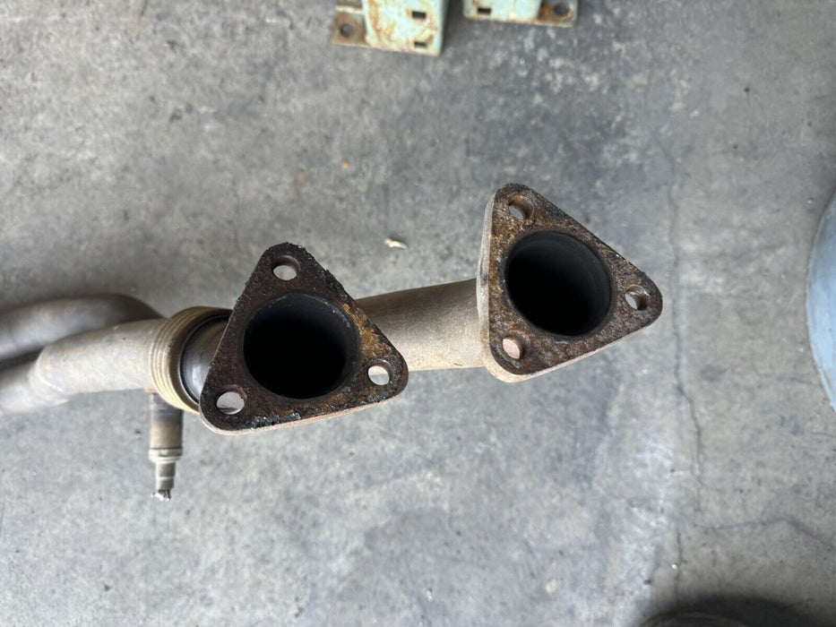 1986-1993 BMW E30 325i 325e 327i Down Pipe Pair 6 Cylinder M20B25 M20 OEM #3359E