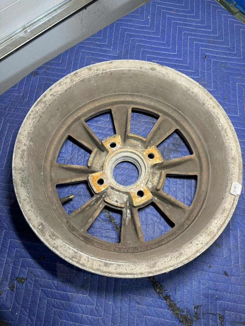 Porsche Karmann Ghia VW EMPI Mag Rim Genuine Vintage 911 15x6 Wheel 4x130 #3369E