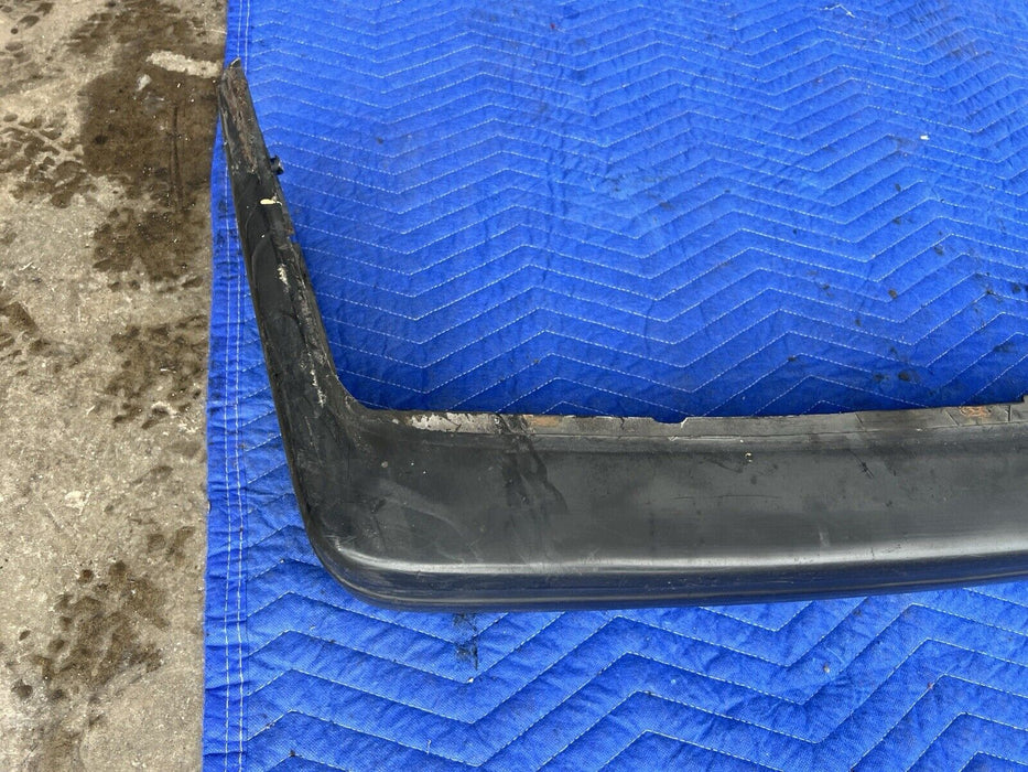 1986-1993 Volvo 240 244 245 Front Bumper Cover Trim Black Plastic OEM #3764E