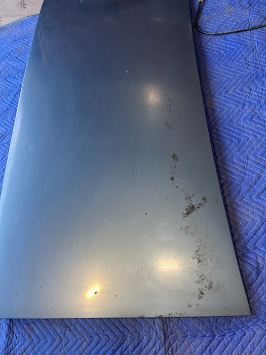 1984-1989 Volvo 740 760 Sedan Blue Metallic Rear Trunk Deck Lid Panel OEM#1710EM