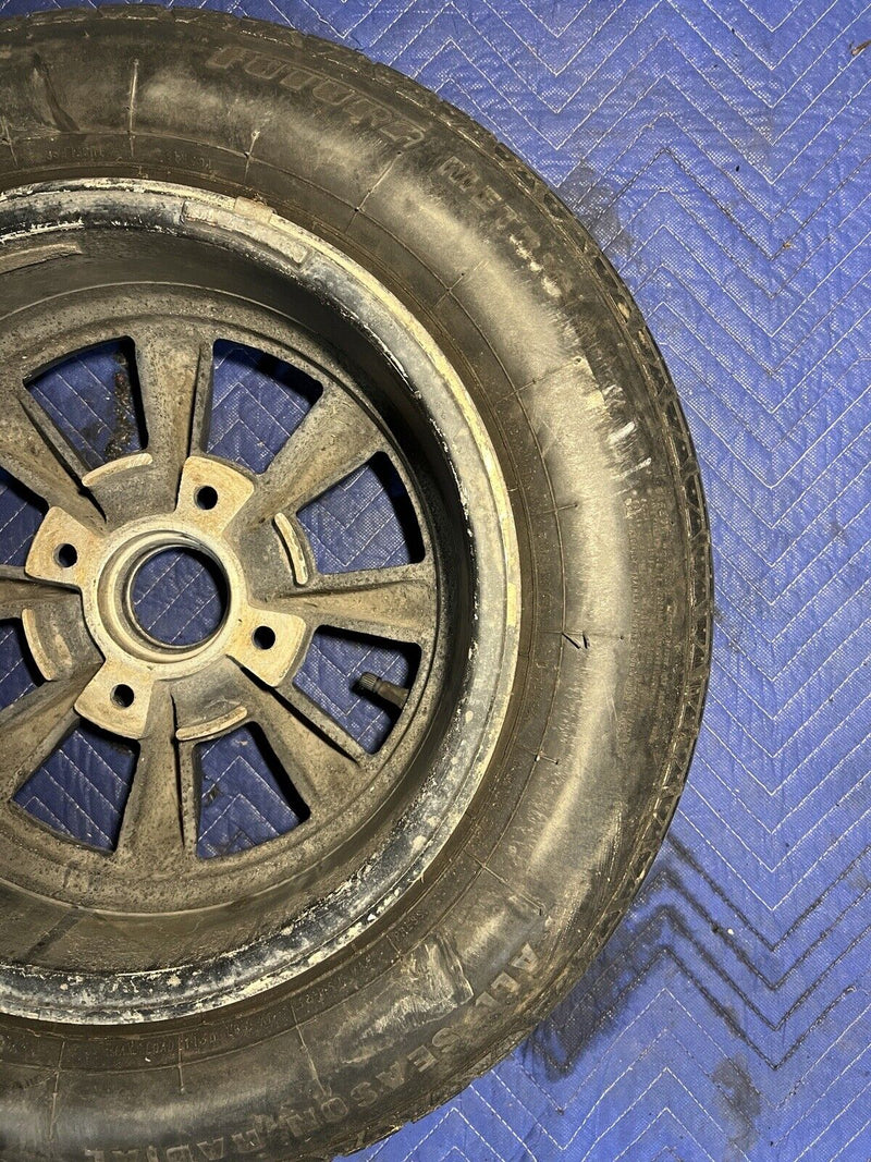 Porsche Karmann Ghia VW EMPI Mag Rim Genuine Vintage 911 15x6 Wheel 4x130 #3388E