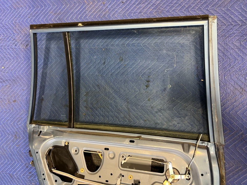 1984-1989 Volvo 740 760 Sedan Blue Metallic Rear Driver Left LH Door OEM #1563EM