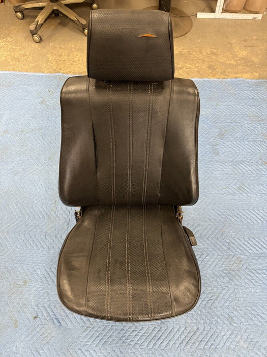 1984-1992 BMW E30 325i 318i Sedan Front Left Driver Seat Black OEM #3537E