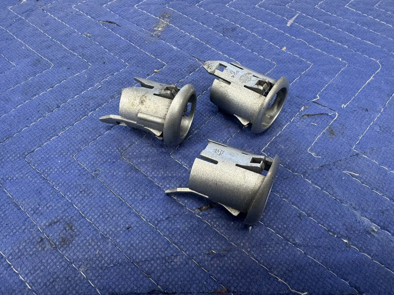 2005-2007 Volvo S60 S60R Rear Bumper Silver Impact Sensor Surround OEM #3843E