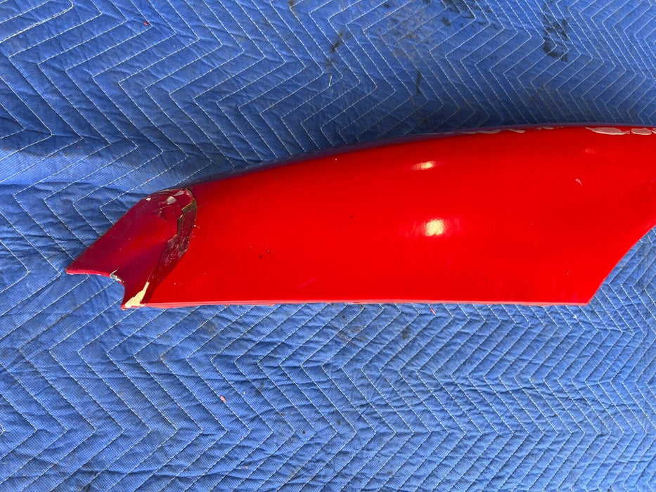 1983-1985 Porsche 944 Red Front Driver Left LH Fender Panel Trim OEM #1860EM