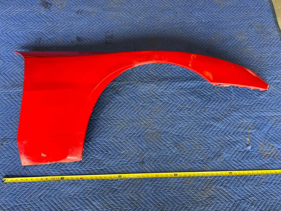 1983-1985 Porsche 944 Red Front Passenger Right Fender Body Panel OEM #1743EM