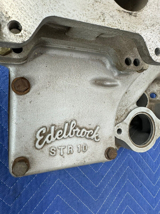 Edelbrock STR 10 SBC Intake Manifold Z28 302 350 383 400 Chevy Camaro GMC #3540E