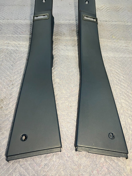 1984-1989 Volvo 740 760 Sedan Left & Right B Pillar Trim Pair 1349819 #1549EM