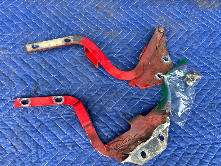 1983-1985 Porsche 944 Left & Right Hood Engine Bonnet Hinge Pair OEM #1890EM