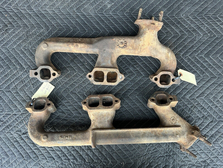 Chevy Small Block Exhaust Manifolds SBC 336710 &  Camaro #3558E