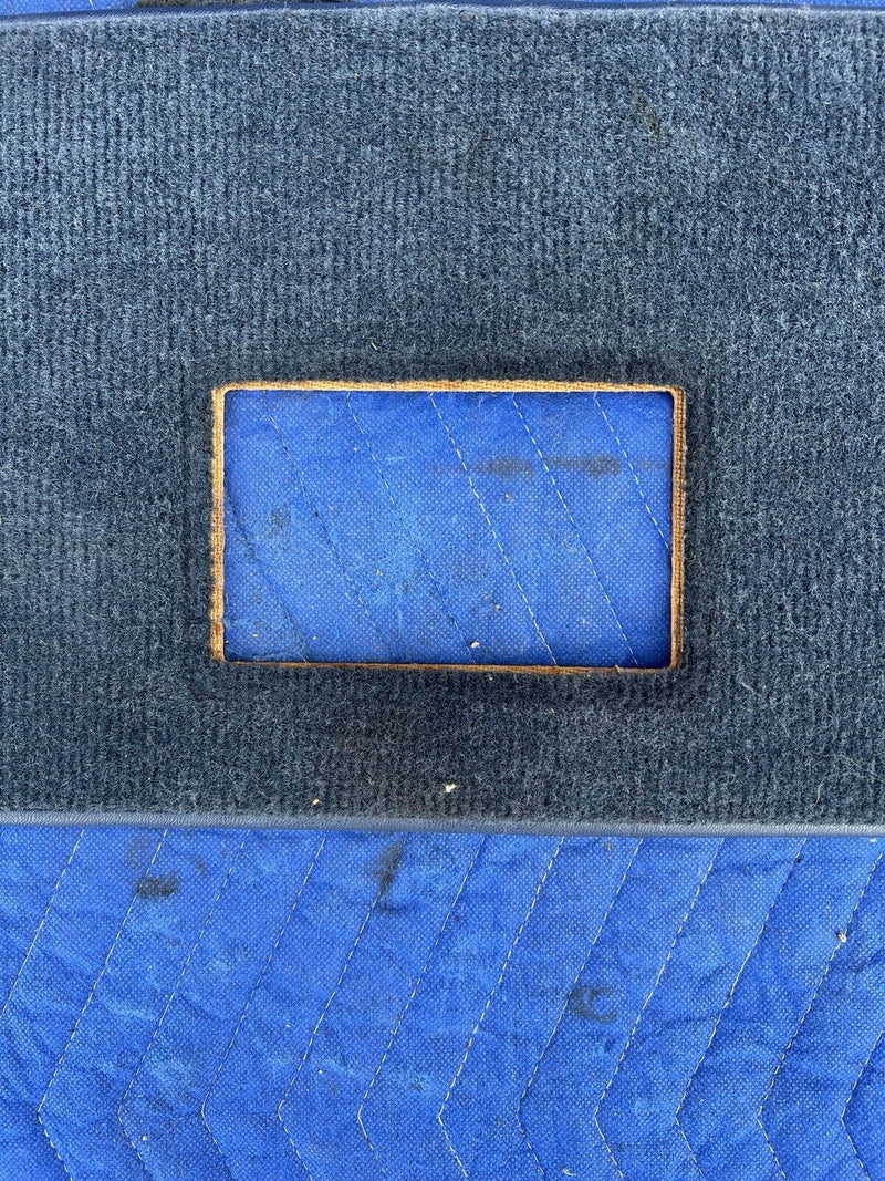 1986-1993 Volvo 240 245 Rear Hatch Lower Carpet Panel Trim Blue OEM #3655E