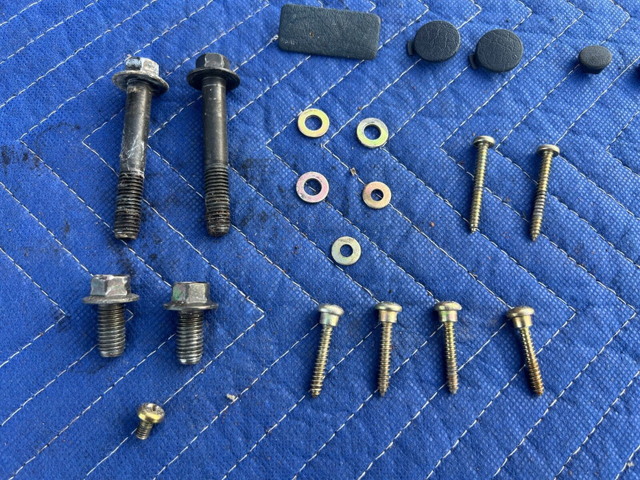 1984-1989 Volvo 740 760 Sedan Driver Left LH Seat Hardware Bolt Set OEM #1604EM