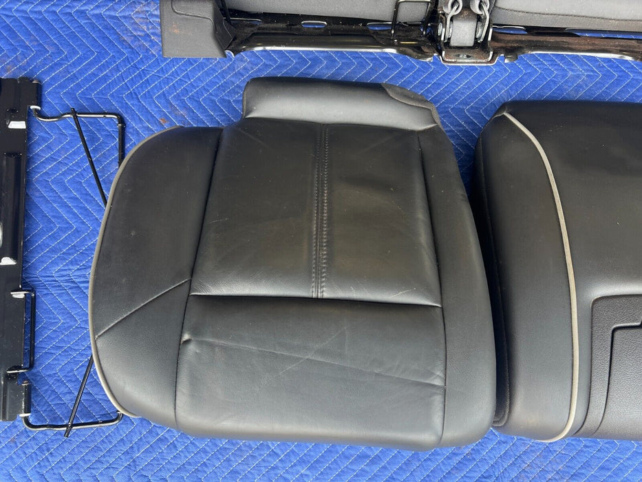 2006-2010 Hummer H3 Rear Seat Black Leather Premium Seat Assembly OEM #1399EM