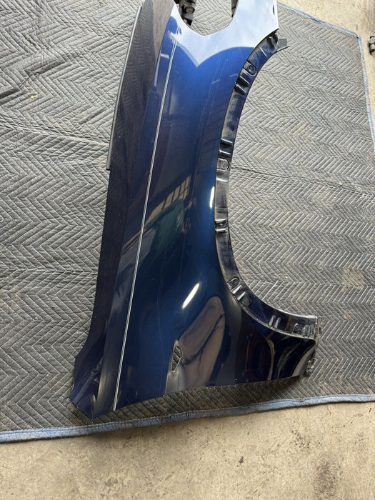 20011-2013 BMW E70 xDrive N55 X5 Passenger Front Fender Deep Sea Blue OEM #3412E