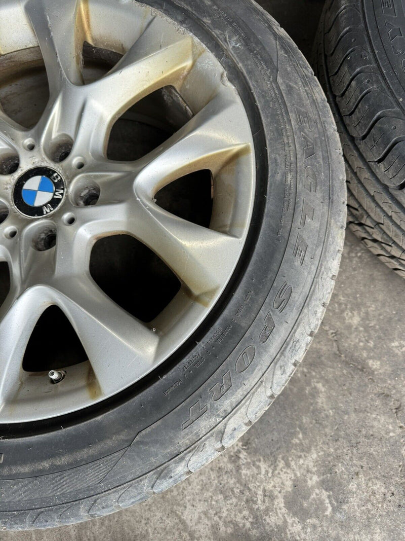 2007-2013 BMW X5 X5M E70 Set of 4 19” Wheels & Goodyear 255/50 Tires OEM #3419E