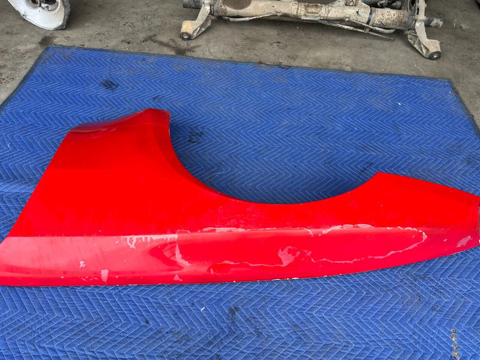 1983-1985 Porsche 944 Red Front Driver Left LH Fender Panel Trim OEM #1860EM