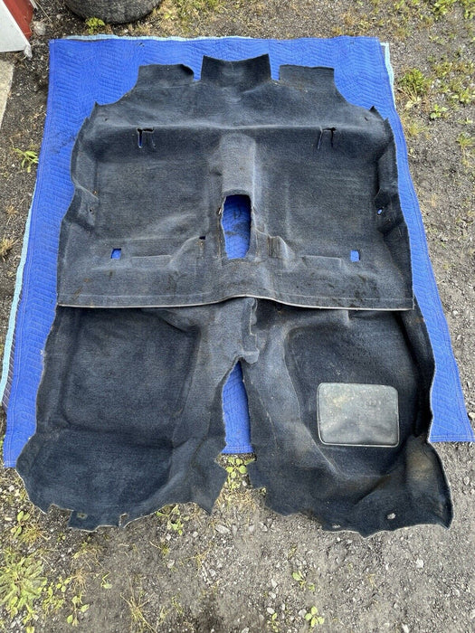 1986-1993 Volvo 240 245 *Wagon Only* Full Molded Carpet Set Dark Blue OEM #3661E