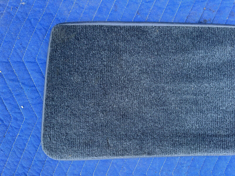1986-1993 Volvo 240 245 Rear Hatch Lower Carpet Panel Trim Blue OEM #3655E