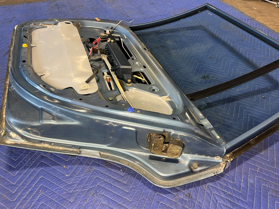 1984-1989 Volvo 740 760 Sedan Blue Metallic Rear Passenger Right Door OEM#1562EM