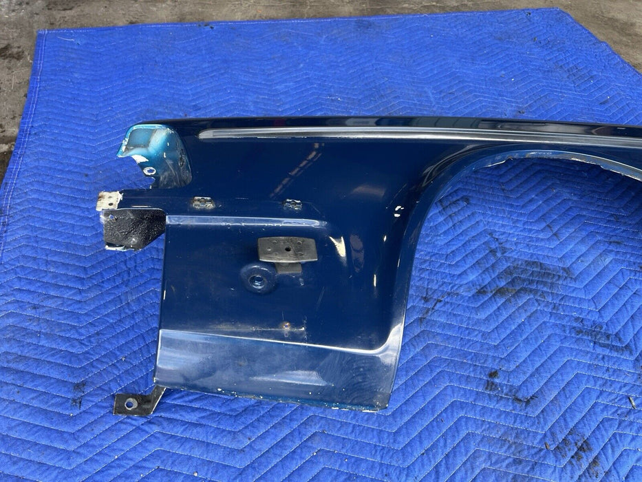 1988-1993 Volvo 240 244 245 Driver Left Front Fender Blue OEM #3759E