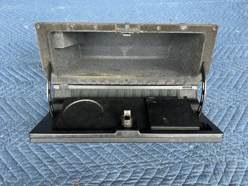 1986-1993 Volvo 240 244 245 Complete Glove Box Assembly Black NICE OEM #3636E