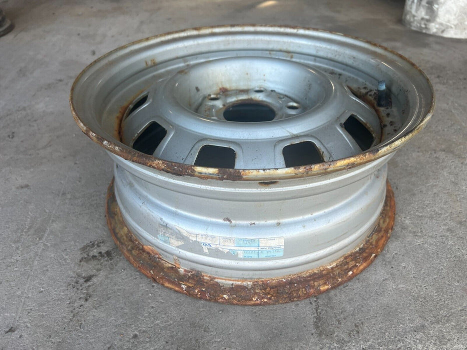 1984-1989 Volvo 740 760 Sedan Steel Wheel Rim 5.5Jx14x25 1272641 OEM #1712EM