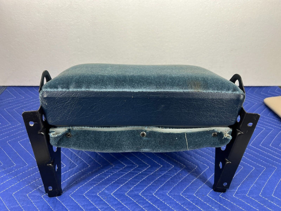 1984-1989 Volvo 740 760 Sedan Blue Cloth Center Rear Seat Arm Rest OEM #1536EM