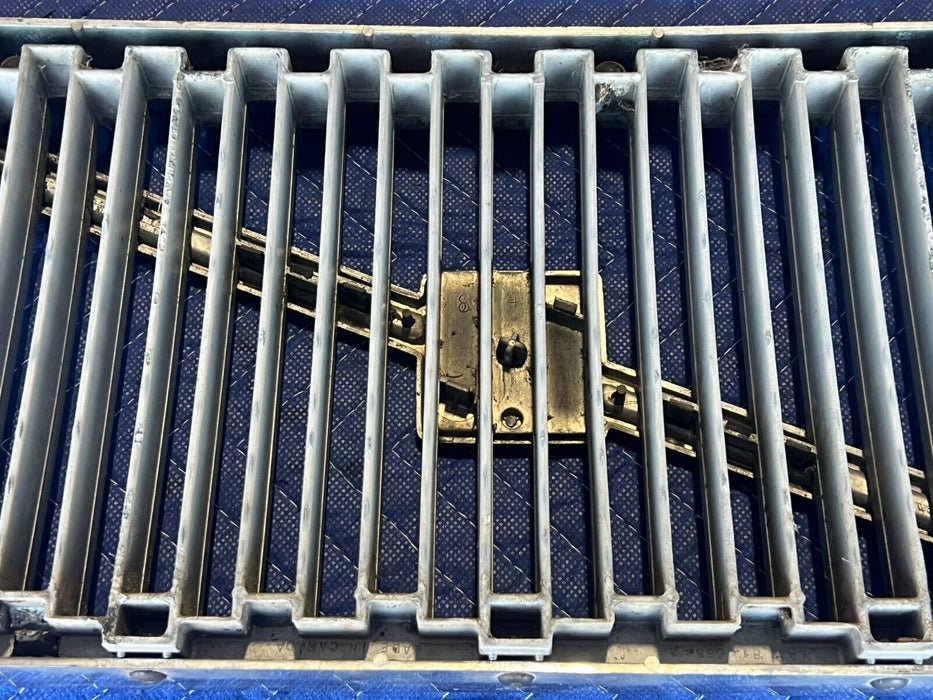 1984-1989 Volvo 740 760 Sedan Front Grille Grill Chrome w/ Emblem OEM #1660EM