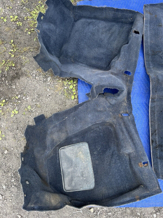 1986-1993 Volvo 240 245 *Wagon Only* Full Molded Carpet Set Dark Blue OEM #3661E