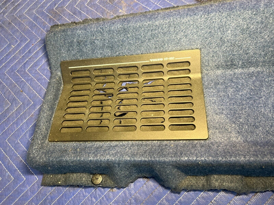 1984-1989 Volvo 740 760 Sedan Rear Deck Parcel Shelf Trim Speakers OEM #1560EM