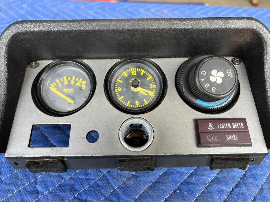 1983-1985 Porsche 944 Dash Clock Oil Pressure Gauge Control Switch OEM #1754EM