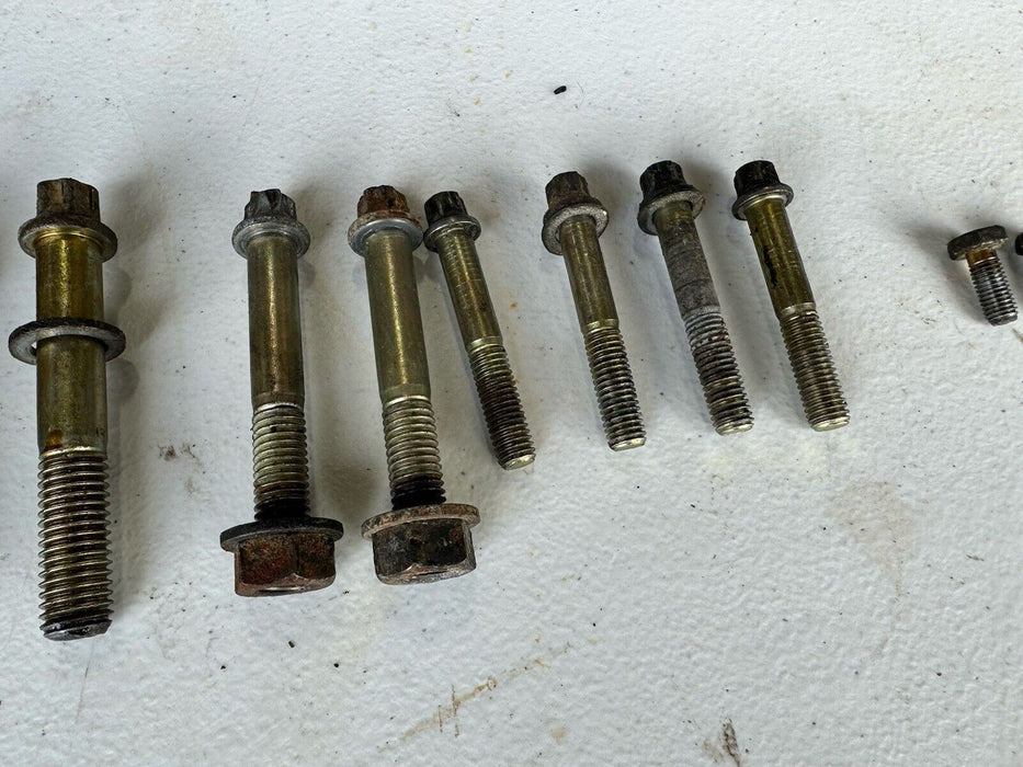 1984-1998 BMW E30 E32 E34 E39 E24 Bell Housing Bolt Set Auto & Manual OEM #3353E