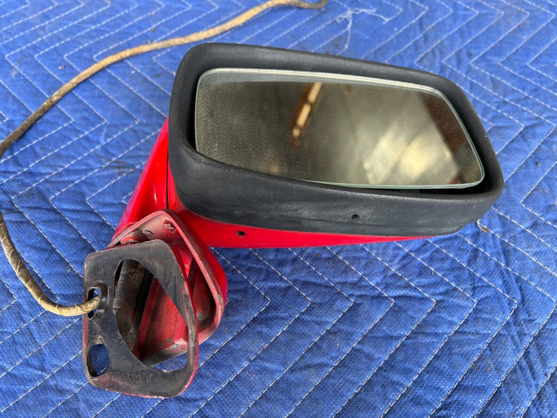 1983-1985 Porsche 944 Passenger RH Right Red Side Mirror Assembly OEM #1767EM