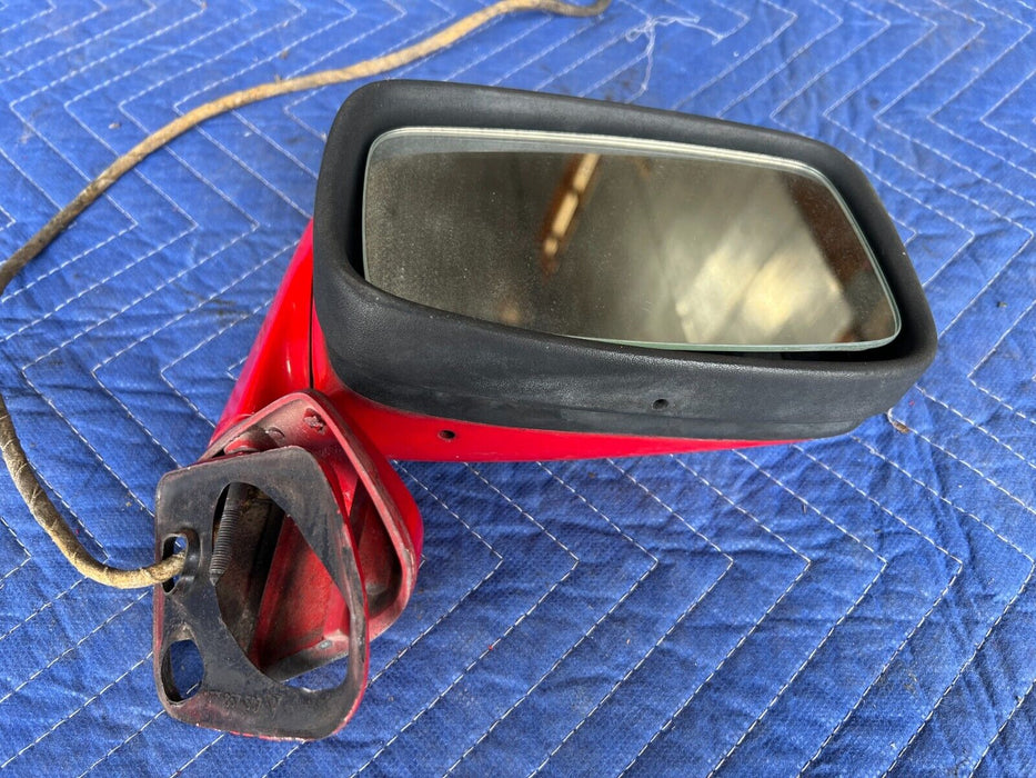 1983-1985 Porsche 944 Passenger RH Right Red Side Mirror Assembly OEM #1767EM