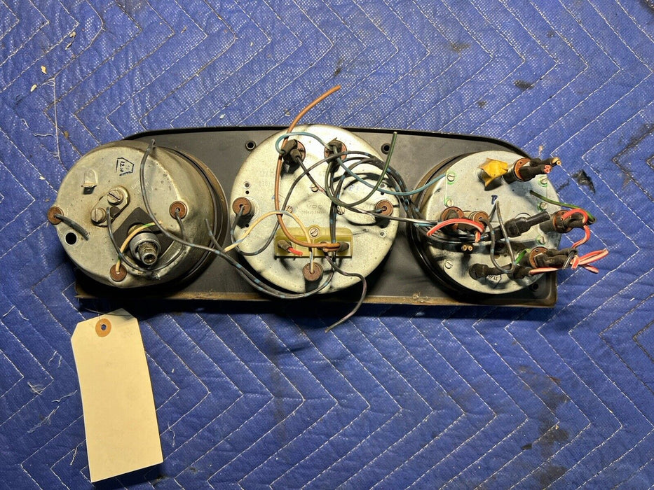 1969-1974 Porsche 914 Gauge Instrument Cluster Speedometer & Bezel OEM #3386E