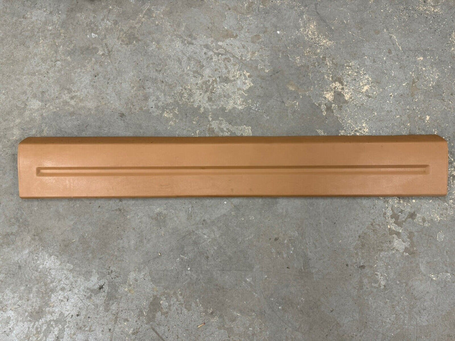 1988-1998 Chevy GMC C/K Truck Regular Cab Lower Rear Window Trim Tan #3434EJ