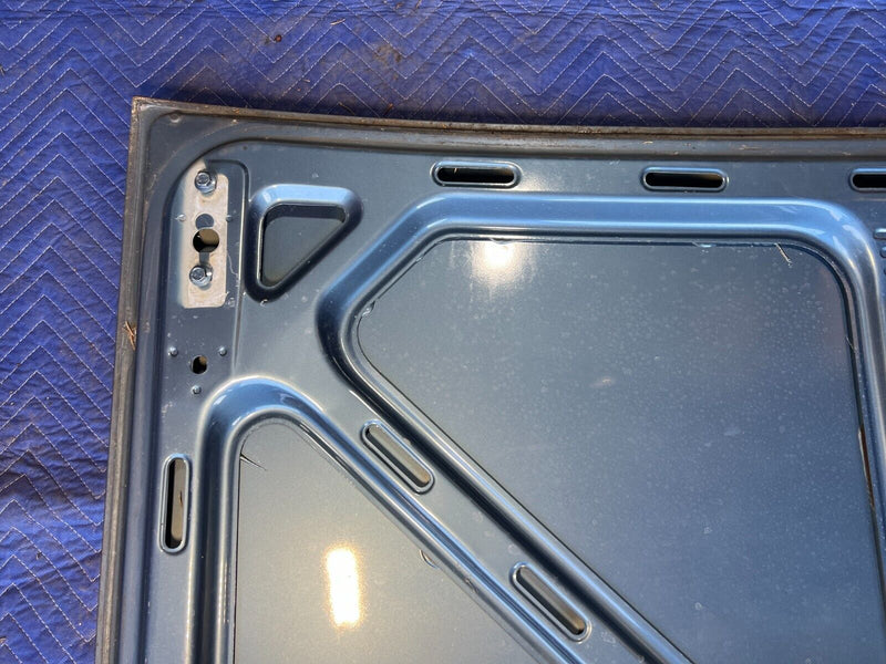 1984-1989 Volvo 740 760 Sedan Blue Metallic Rear Trunk Deck Lid Panel OEM#1710EM