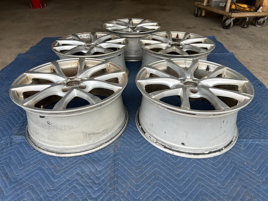 2007-2014 Audi A6 18"x 8" Aluminum Wheel Rim Set of 5 4F0601025CD OEM #1908EM