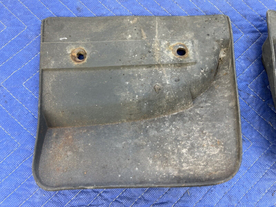 1975-1993 Volvo 240 242 244 245 Front Left & Right Mud Flap Pair OEM #3849E