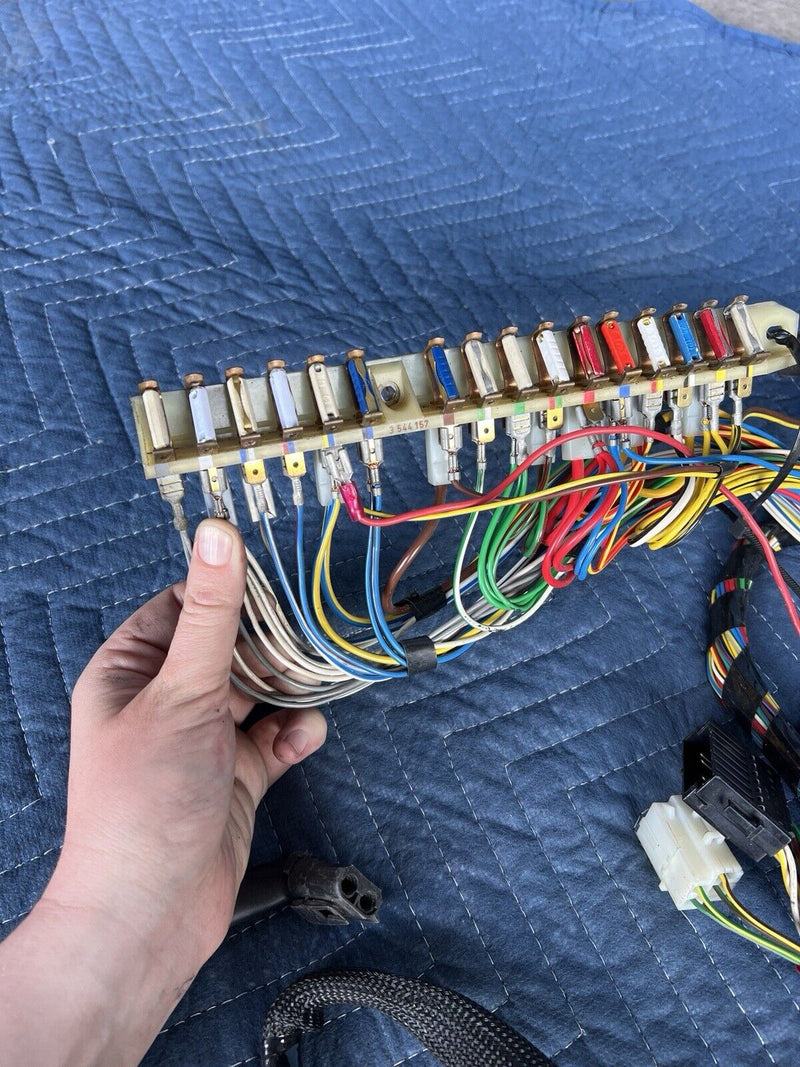1986-1993 Volvo 240 244 245 Complete Dash Wiring Harness Dashboard OEM #3640E