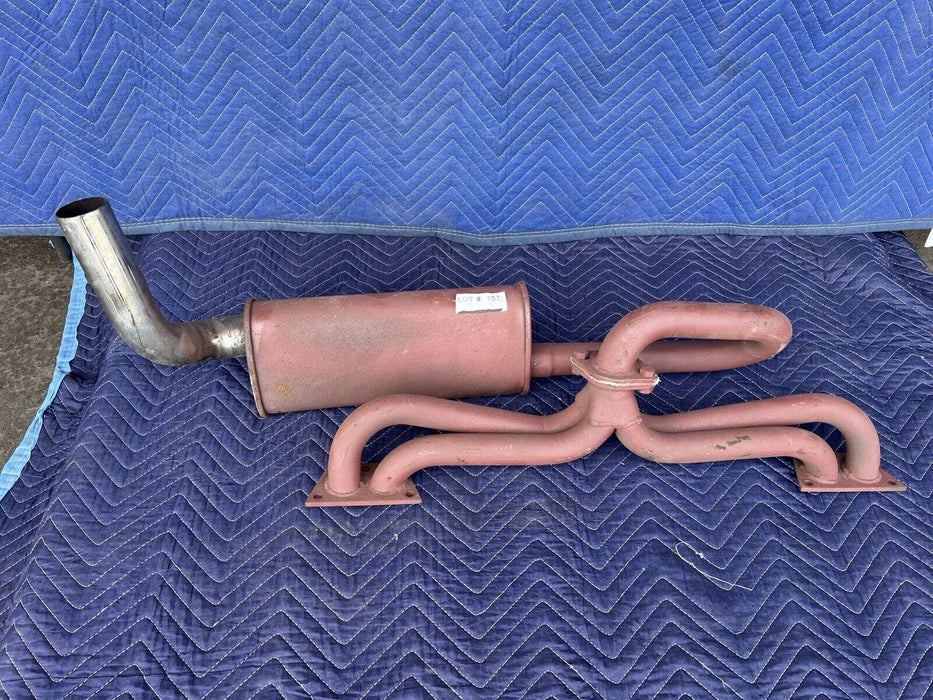 Porsche 914 2.0L Exhaust Muffler Assembly Pipe OEM #3615E